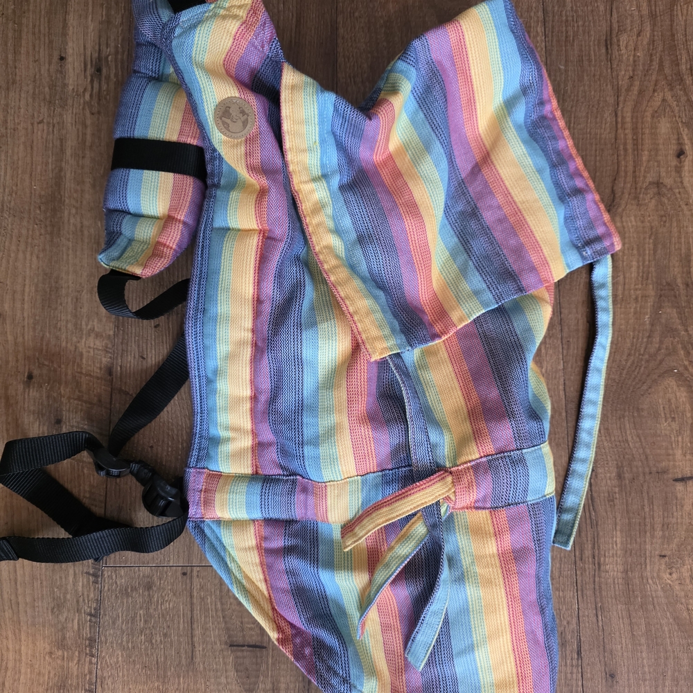 Rainbow Striped Kids Carrier